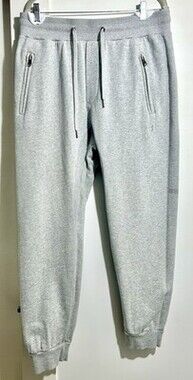 Ksubi 4x4 Trak Jogger Sweatpants Grey Marl Slim Fit Mens Large NWT